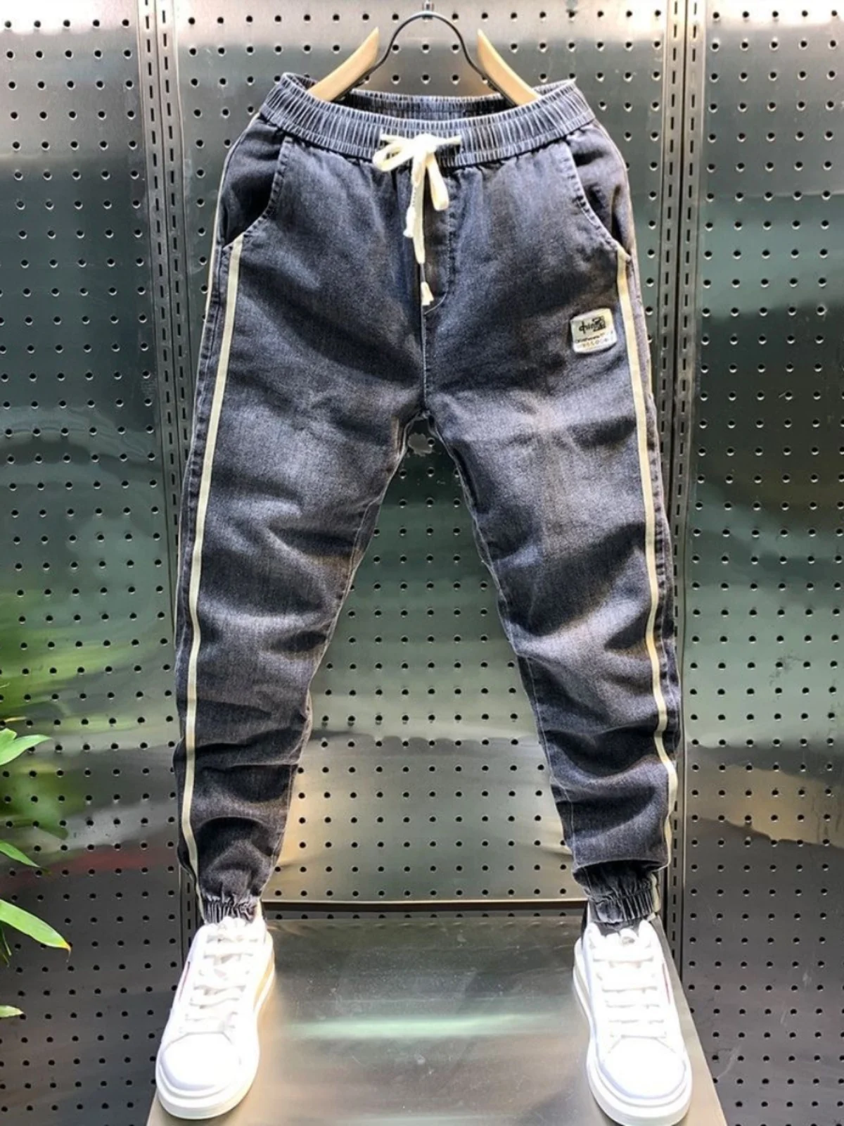 

Retro American Sle Loose Fit Men's Jeans Fall 2024 New Harlan Pants Dad Jeans Youth Trendy Wear Resistant Long Pants