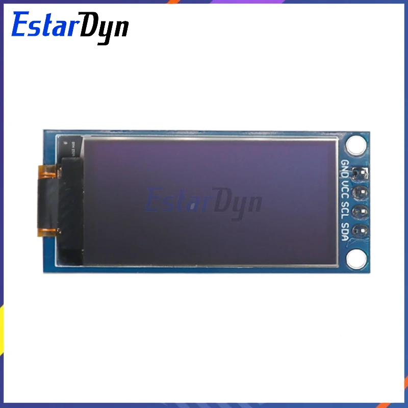 Estardyn 1,3" SH1107 Módulo de exibição OLED 64x128 Vertical SPI/I2C para Arduino ESP32 DIY