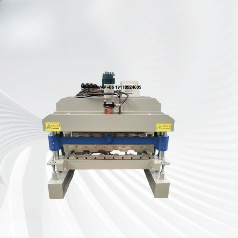 

Hot Selling Metal Glazed Tile Roll Forming Machine High Efficiency Roof Tile Making Machinery with Motor Popular in Africa