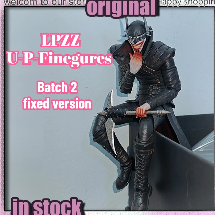 

В наличии, партия 2: Фигурка LPZZ U-P-Finegures The Batman Who Laughs из Dark Nights: Metal, модель DC, игрушка, подарок на день рождения