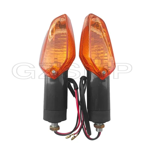 Imagen 2 del producto Luz de señal de giro para motocicleta, lámpara indicadora delantera y trasera compatible con Honda CBR125R 250R 300R CB300F CBF125 CBF 150