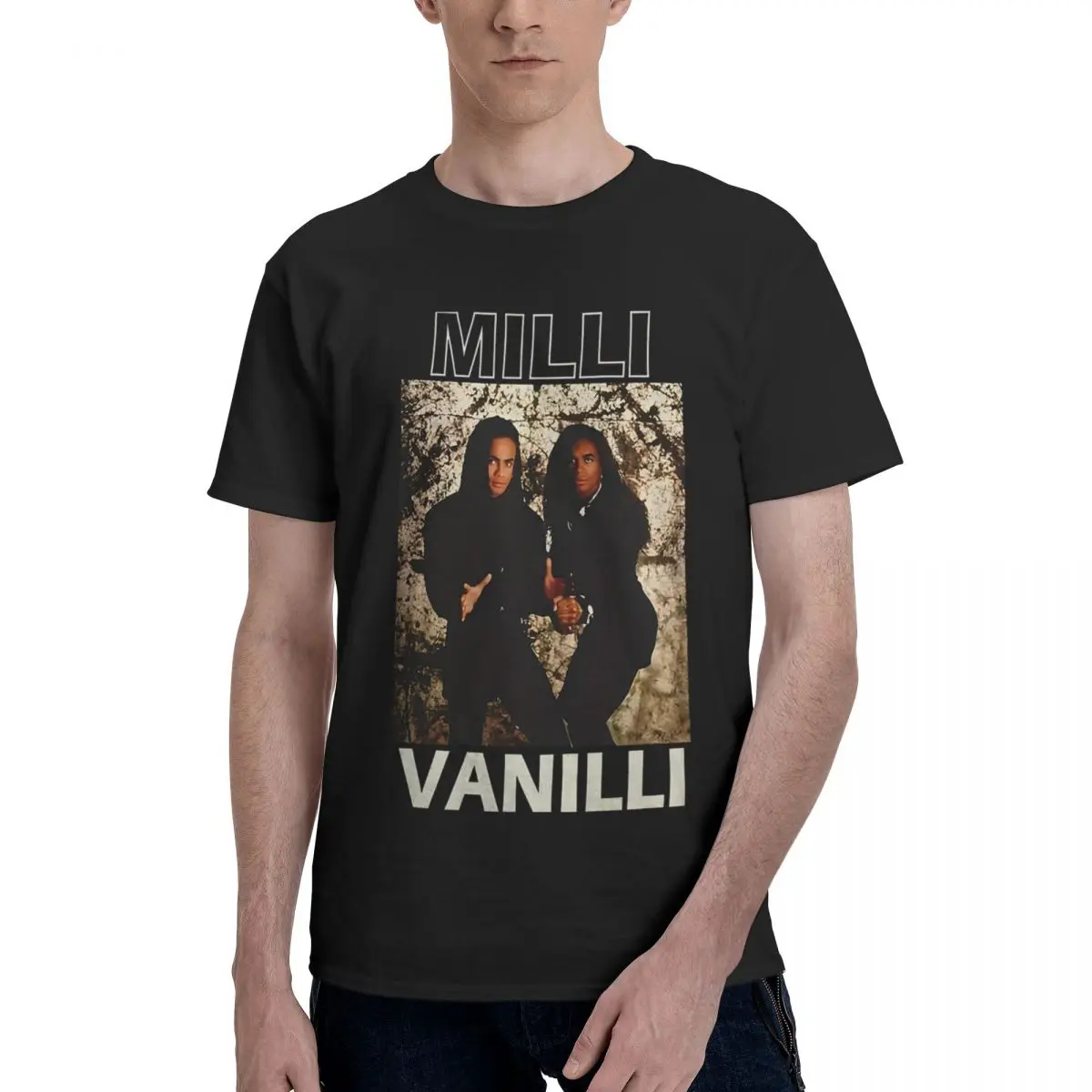 

Milli Vanilli Band Member 100% Cotton Casual Breathable Confortable T Shirt Football Shirts 2025 Men's Tops