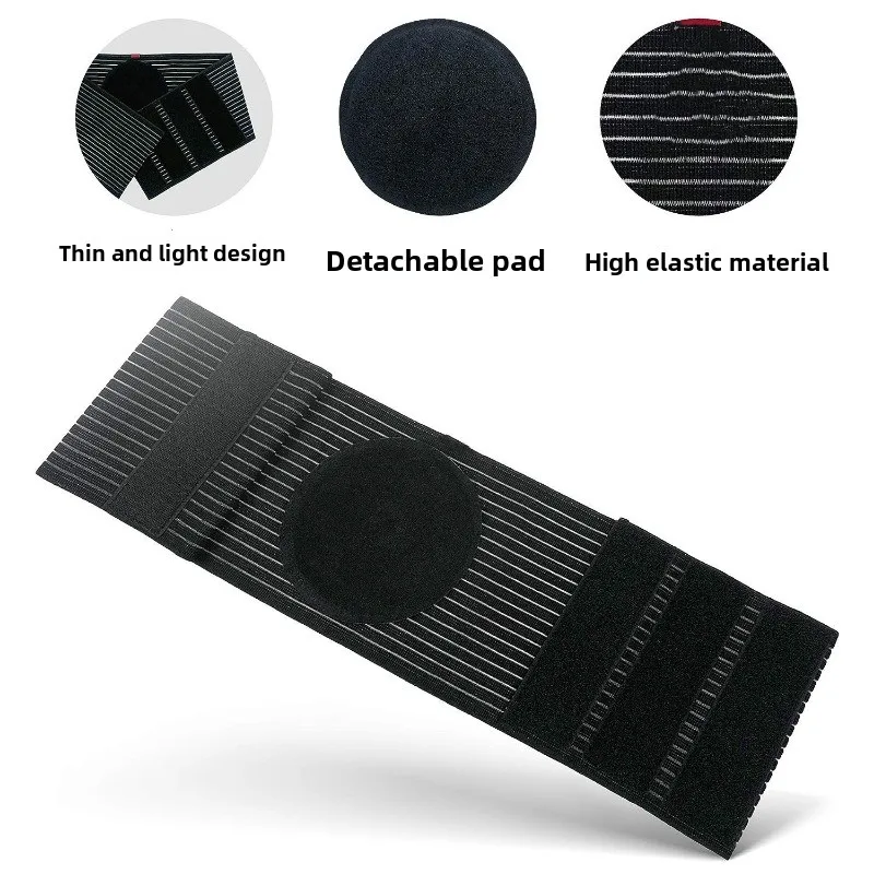 حزام الفتق السري للرجال والنساء دعم البطن هدفين فتق الموثق مع وسادة دعم الفتق تساعد على تخفيف الألم #4