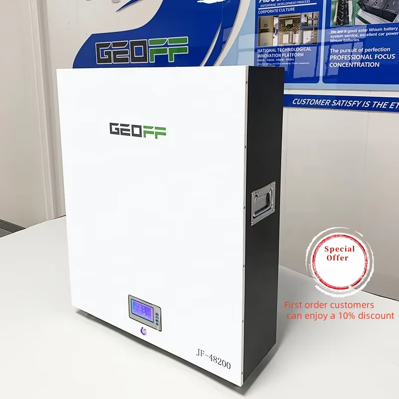 

GEOFF 51.2V 320Ah 280Ah Solar Power Energy Storage Lifepo4 Battery 3c Communication Charge and Discharge