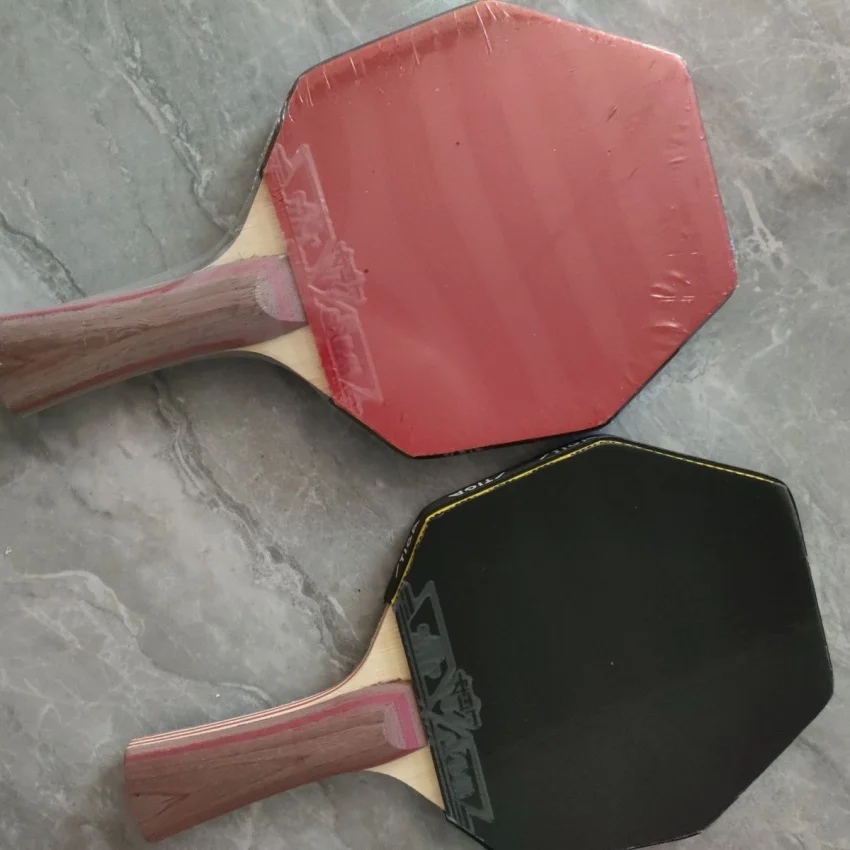 Cybershape Tischtennisschläger, professionelles Carbon-Offensiv-Ping-Pong-Schlägerpaddel mit klebrigem Gummi – Detail 4