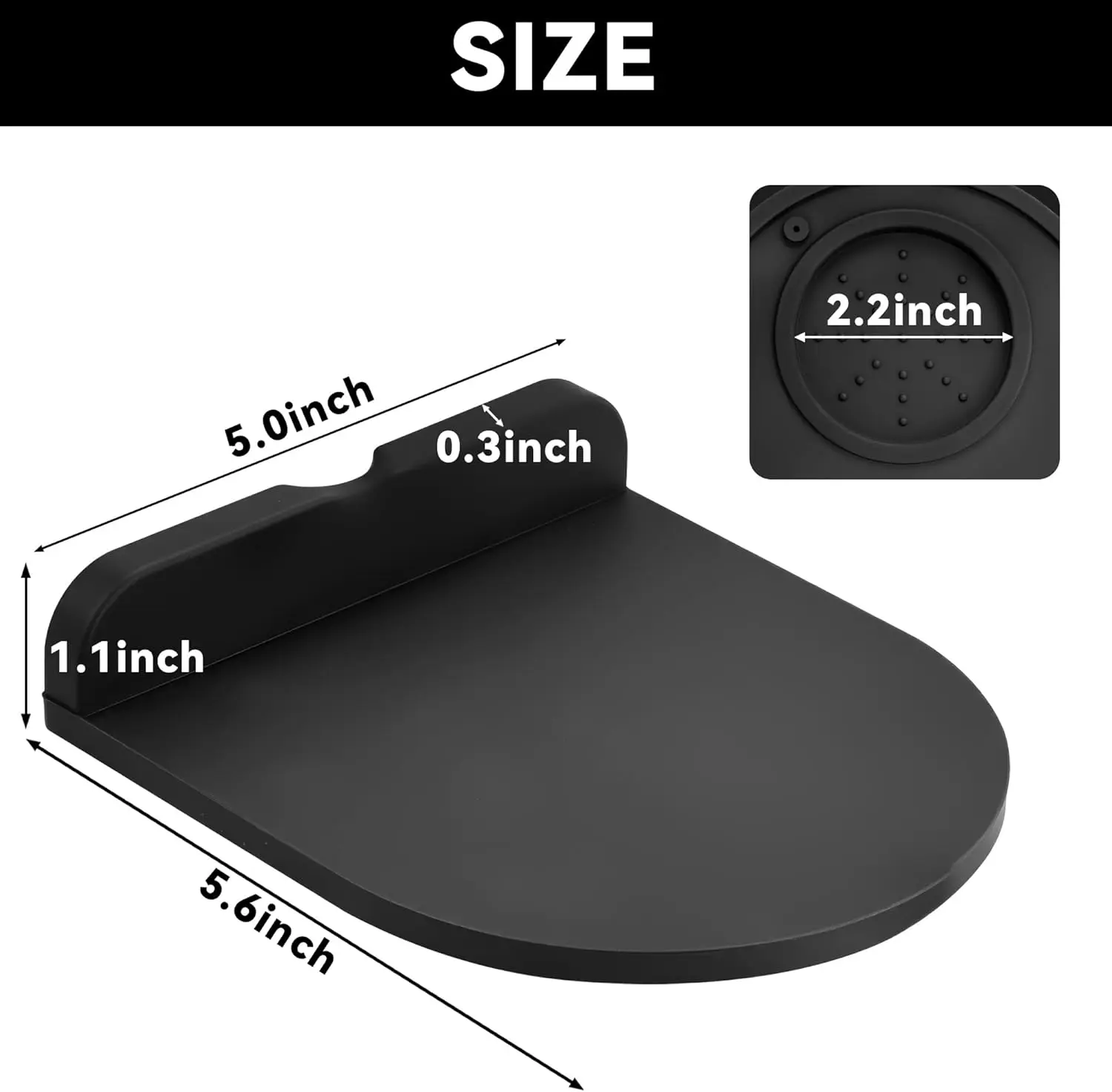 Tamping Mat For Ninja Espresso Machine ES601 ES701 Silicone Tamper Mat Luxe Cafe Accessories