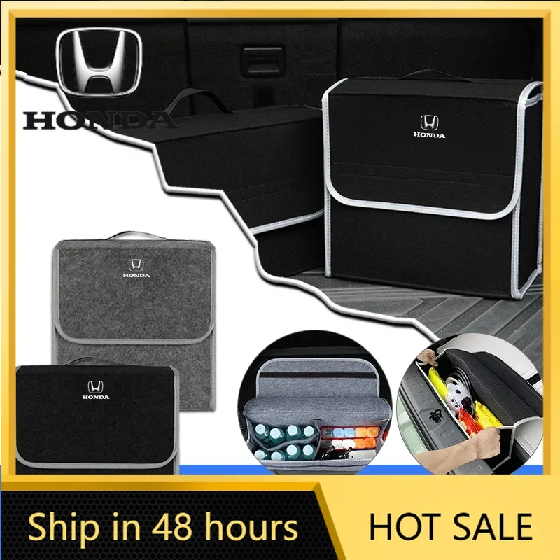 

Автомобильные аксессуары: Органайзер для багажника, сумка для хранения мелочей, коробка для упорядочивания вещей, аксессуары для Honda Mugen Power, Honda Civic A