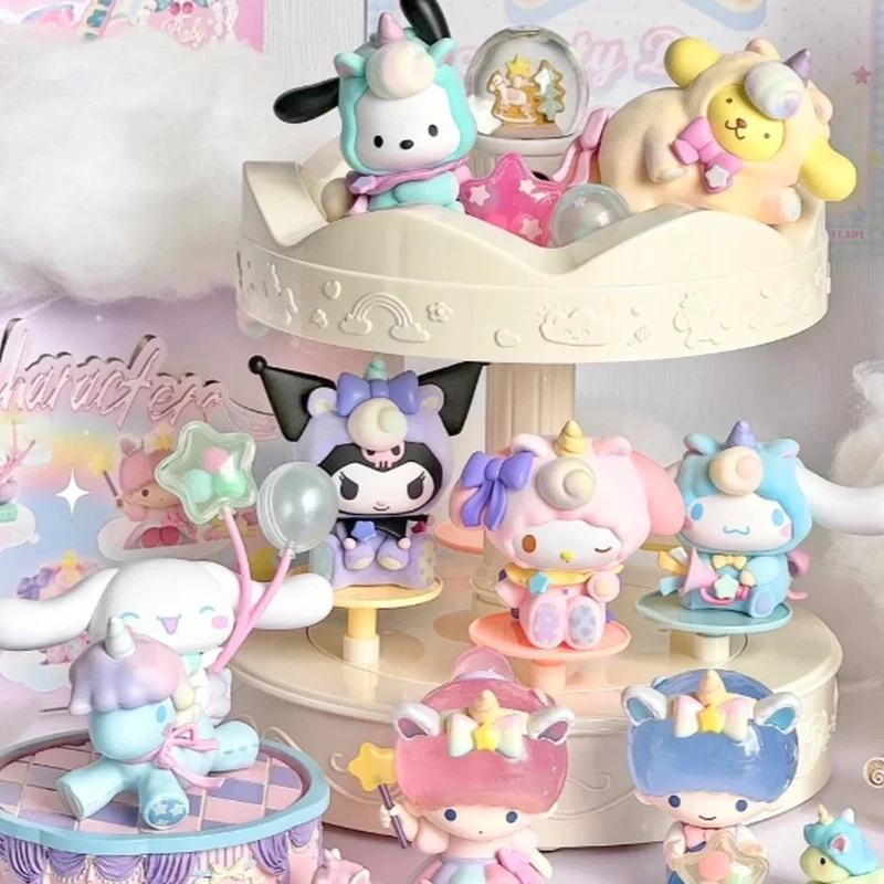 

Подлинные персонажи Sanrio Fantasy Paradise Series, слепая коробка, сюрприз, загадочная коробка, украшение для стола, детский индивидуальный подарок
