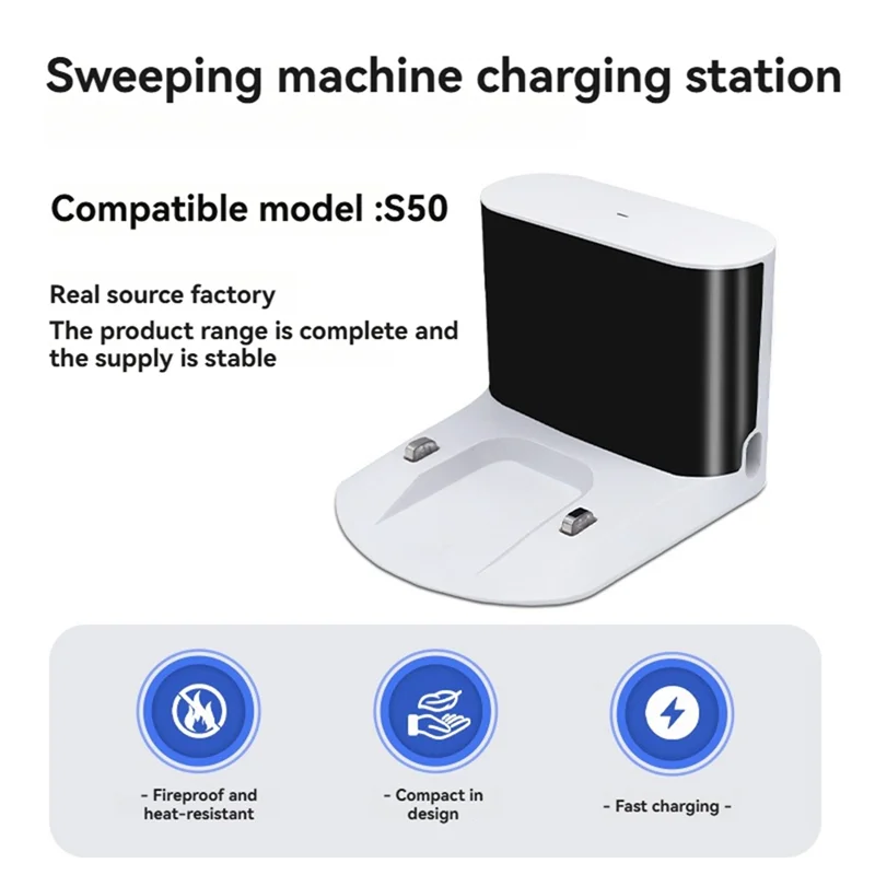 N02R-Dock Charging Base Parts For Roborock S50 S51 S55 S65 T65 S5 MAX S6 Maxv S6 Pure S7 Vacuum Cleaner Accessories
