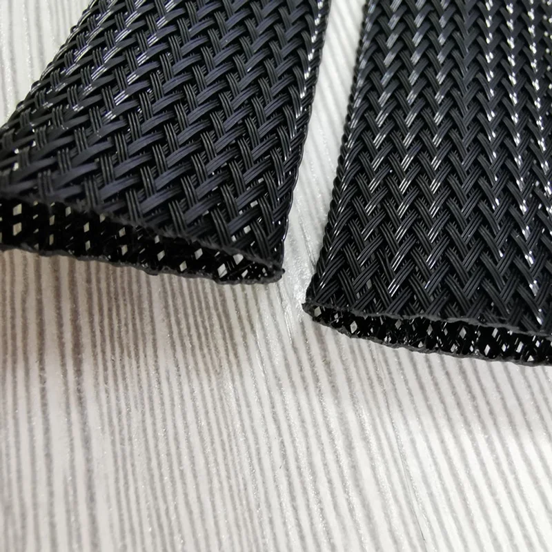 Automatic Nylon Mesh Sheathing Hot-Cutting Machine With Telescopic Woven Mesh And Hot-Melt Cutting