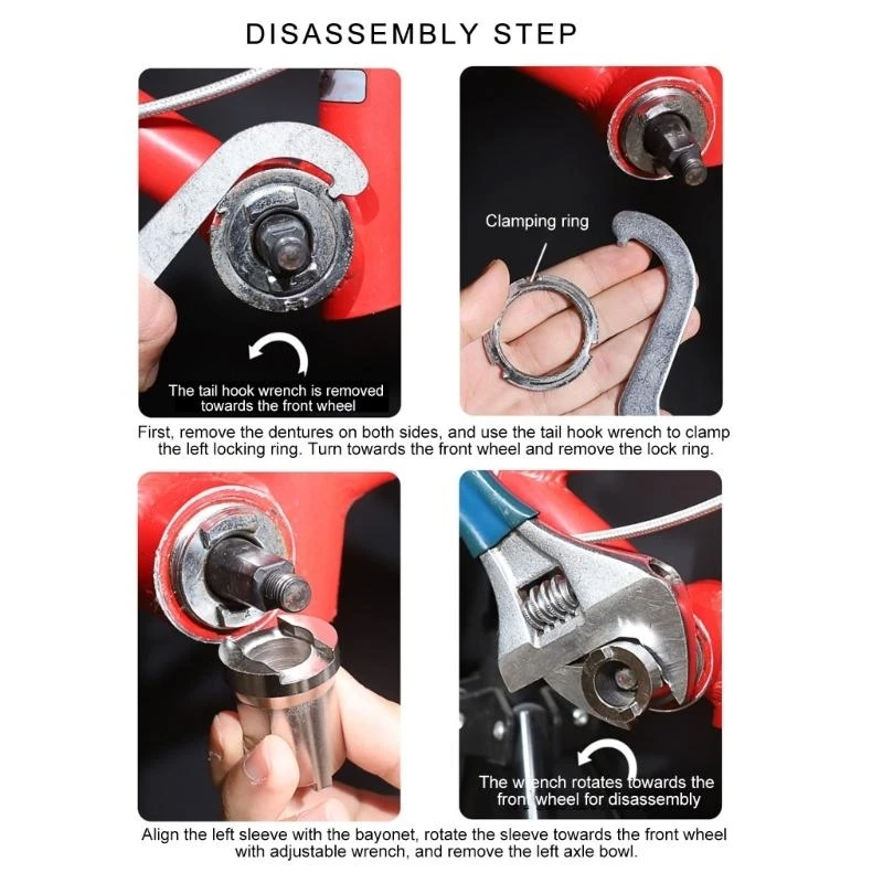 

Bicycles Bottom Axes Removal Sleeve Tool Headsets Wrench Bikes Repair Tool Bicycles Bottom Bracket Removal Sleeve Tool