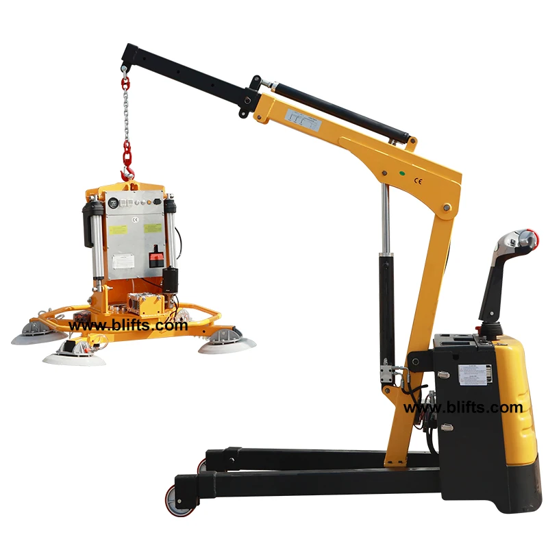 Shangdong Blift CE Laser Sheet Metal Vacuum Suction Cup Lifter Panel Lifter Heavy Duty Loading
