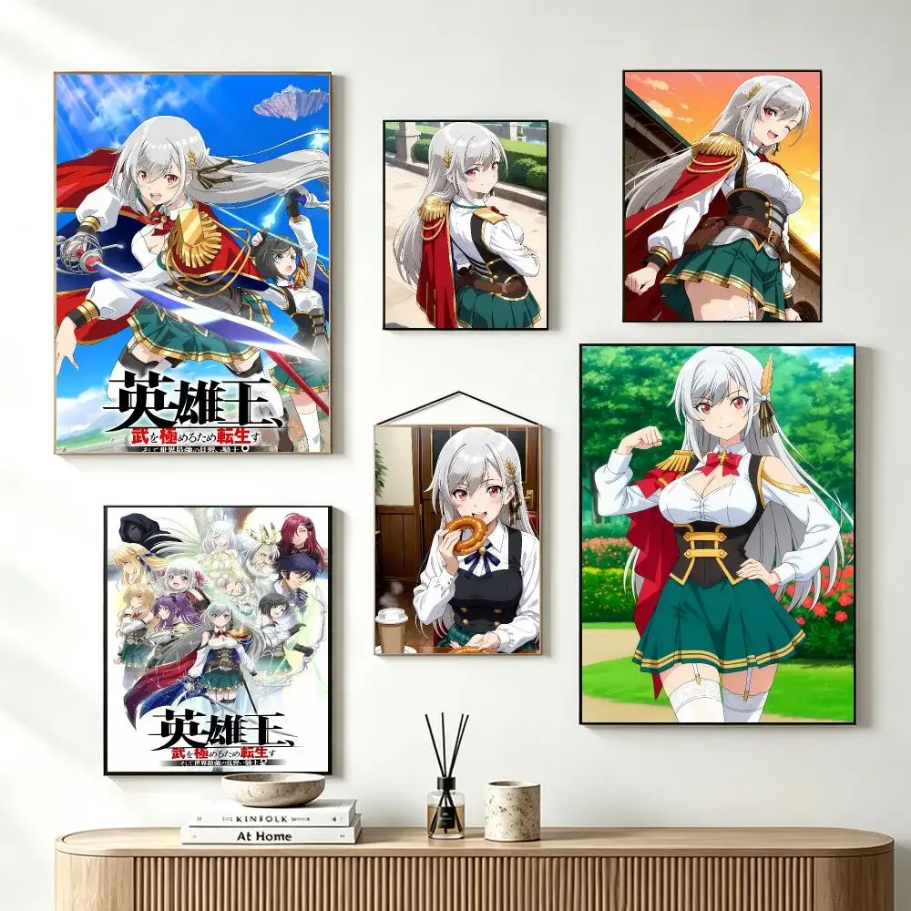 Fantasy Anime R-Reborn to Master the Blade Poster Self-Adhesive Wall Art HD Print For Dorm Teen Room Decor Gift