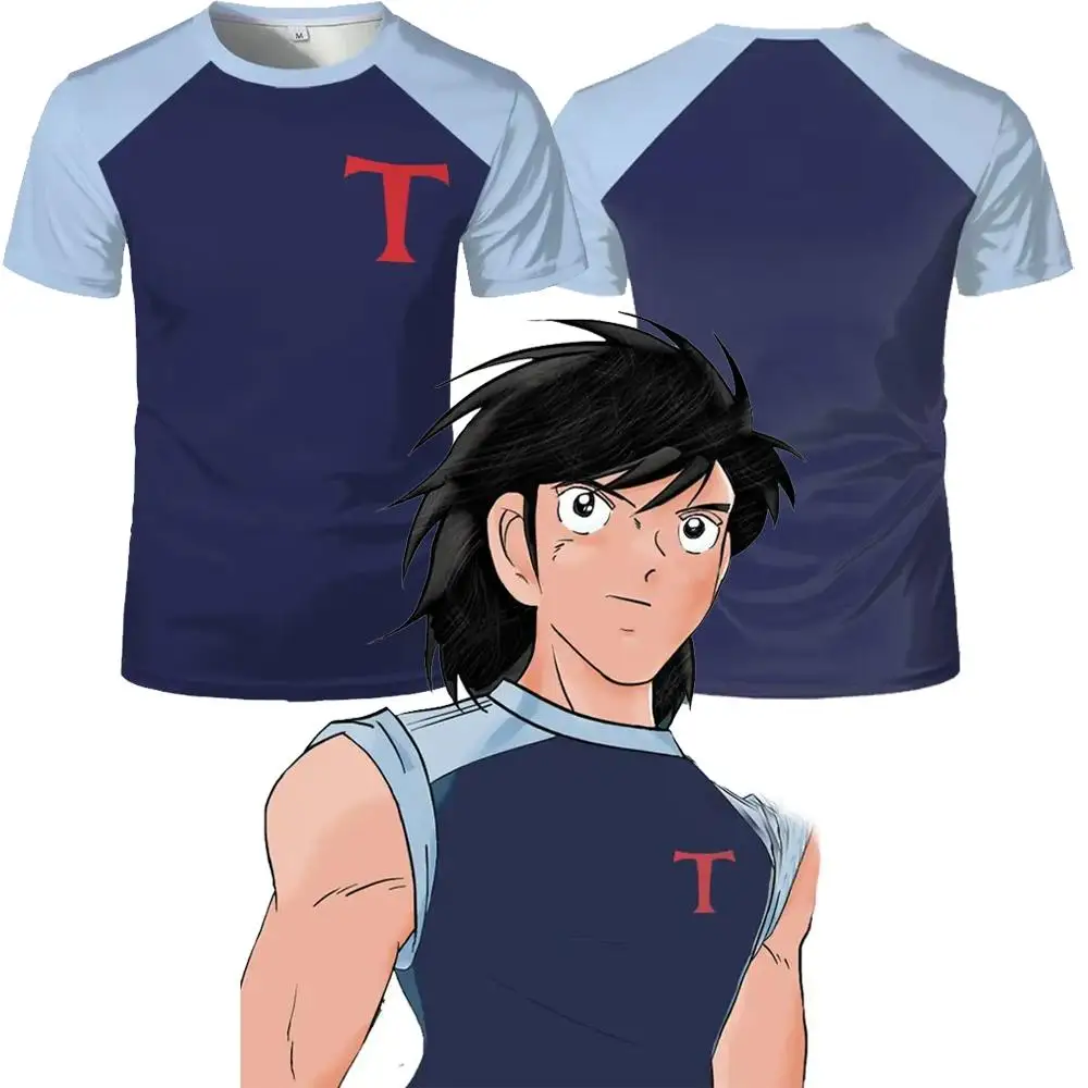

2025 Popular Anime Captain Tsubasa T-shirt LENDERS Role-playing Jersey For Men And Women, Customizable Name And Number Top