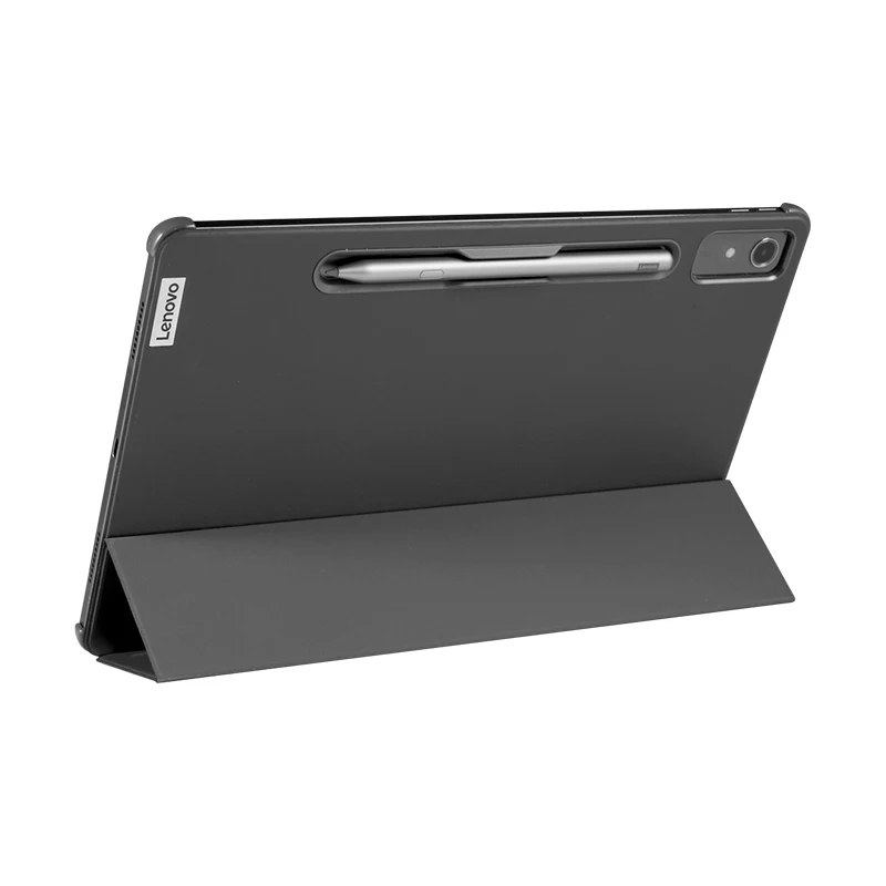 Original Lenovo Xiaoxin Pad Pro 2023 Protective Case 12.7-inch Grey Individual Pen Holder Magnetic Support