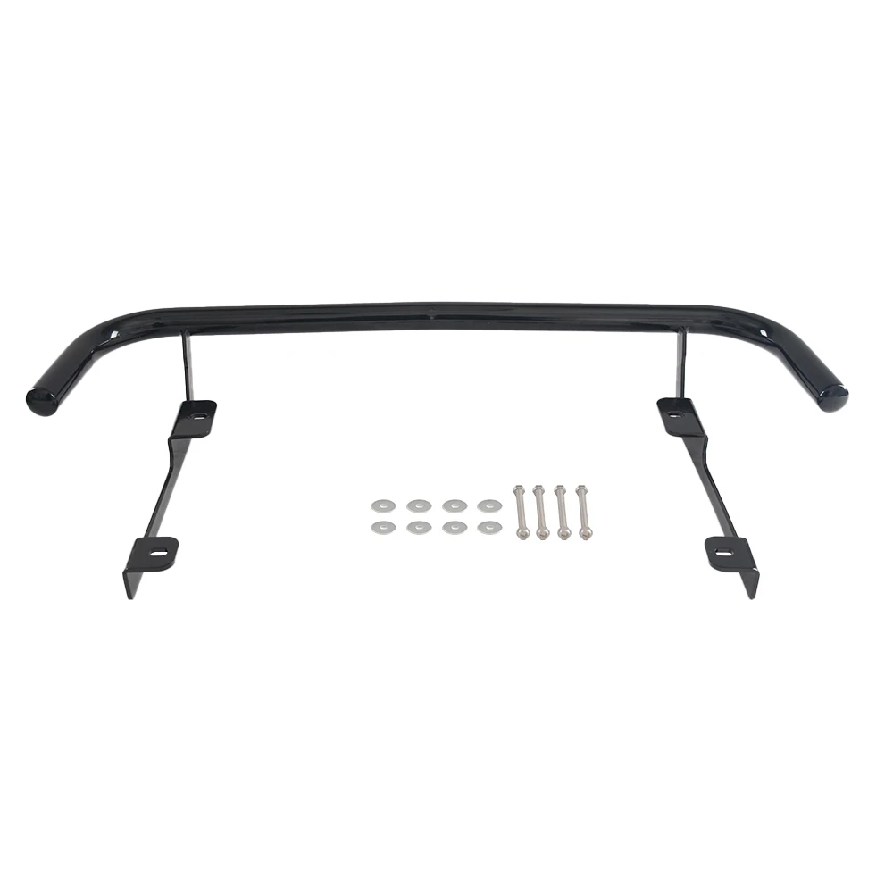 Accessori moto Protezione posteriore in acciaio massiccio nero per Harley Davidson Tri-Glide 2009-2024