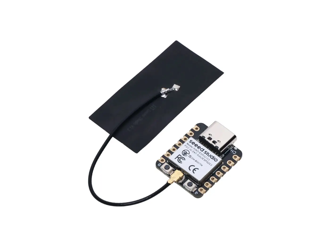 Immagine 7: Confezione da 3 pezzi XIAO ESP32C3 Mini scheda di sviluppo ESP32 C3 Modulo Dev WiFi BlE5.0 RISC-V per Arduino IDE, MicroPython, CircuitPython
