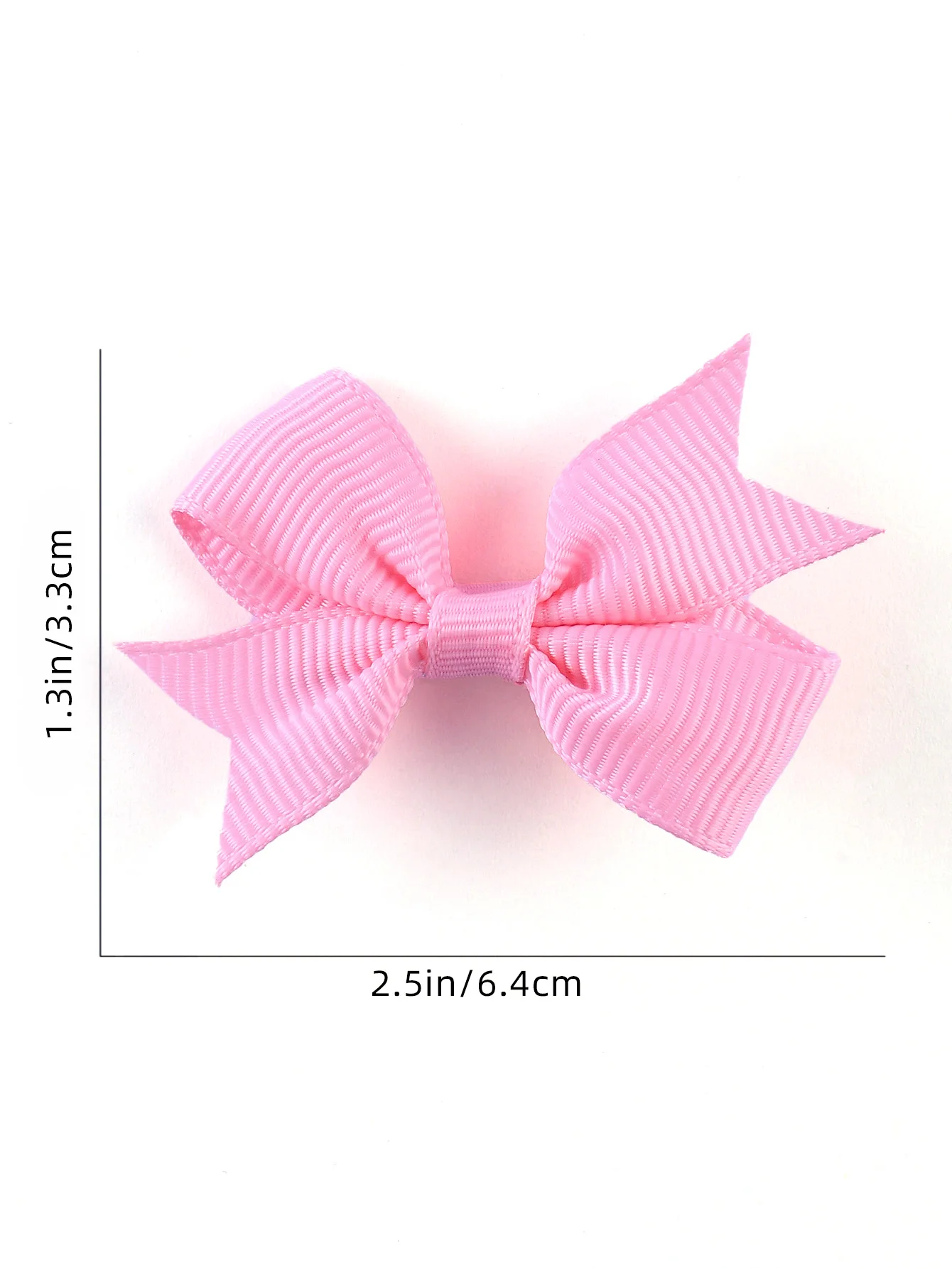 40PC Sweet and Cute Hair Bows Hair Clips Solid Color Satin Ribbon Hair Clip Hair Accessories for Girls Kids Headwear Hairpin