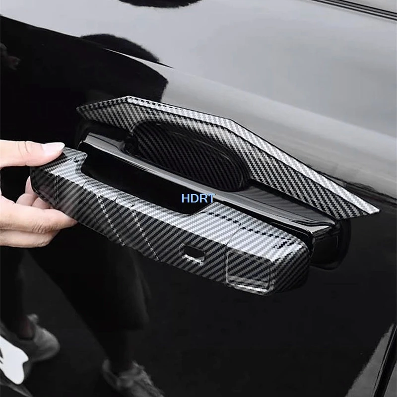 Für Baic Peking BJ30 2024 + Auto Styling Schwanz Türgriff Trim Rahmen Hinten Stamm Tor Schüssel Abdeckung Schutz Dekoration Zubehör