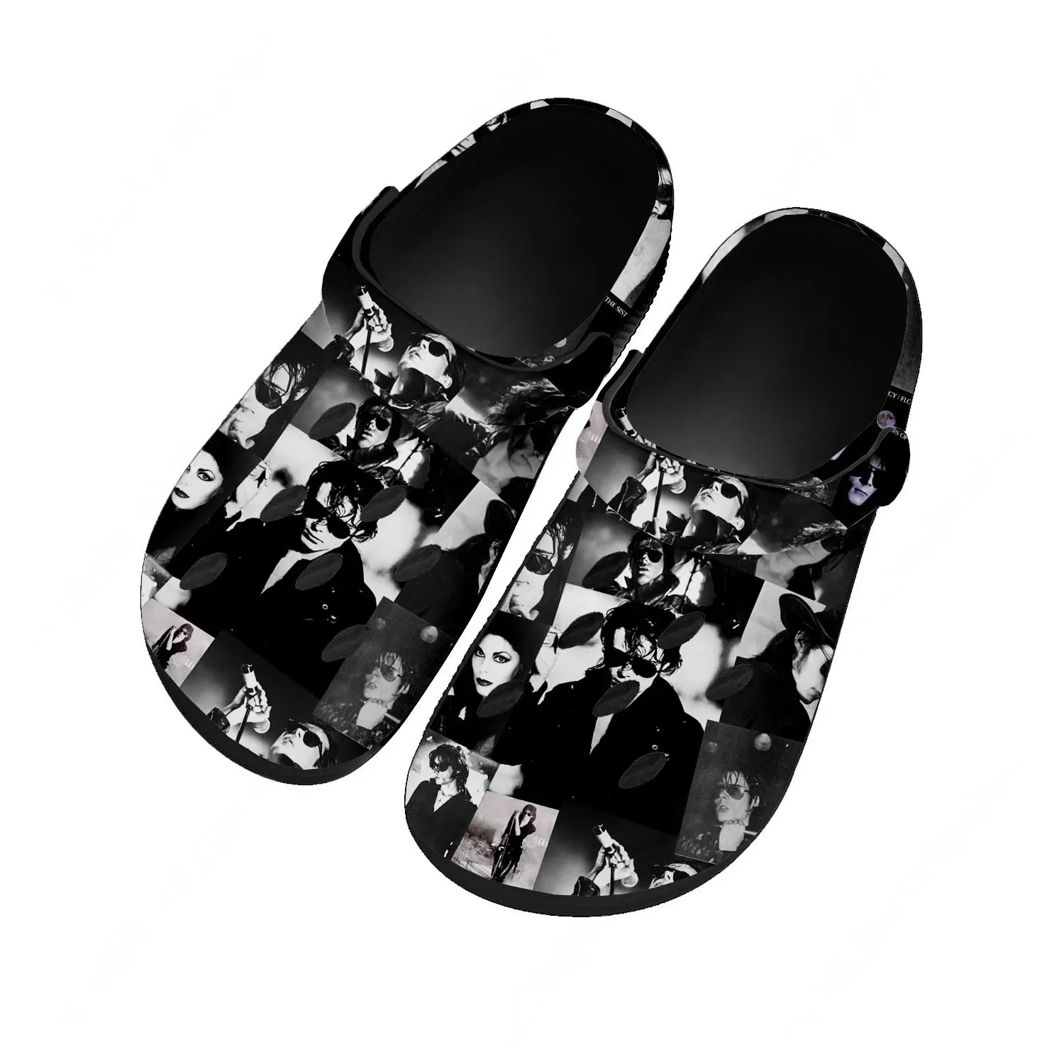 

Andrew Eldritch Water Shoes Men Women Teenager Comfortable Home Garden Clogs Custom Sandals Beach Breathable Hole Slippers