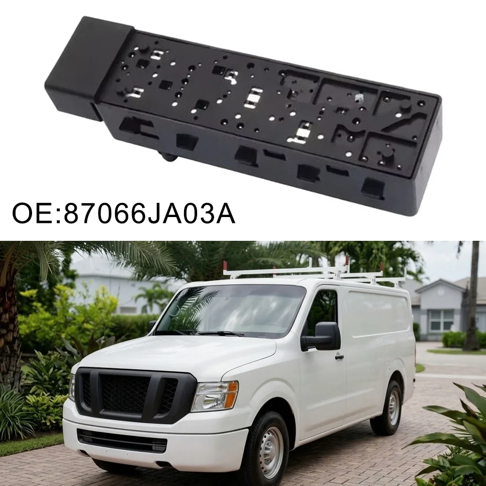 87066JA03A Driver Side Power Seat Control Switch Black Plastic Replacement For For Nissan For Altima 2007-2012 For NV1500 NV2 view 2