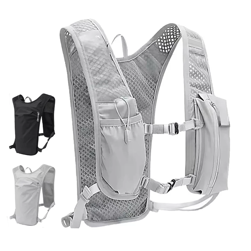

Women Men Running Hydration Vest Camping Hydration Bladder Bag Water Pack Backpack Vest for Trail Hiking Gear Cycling Jogging