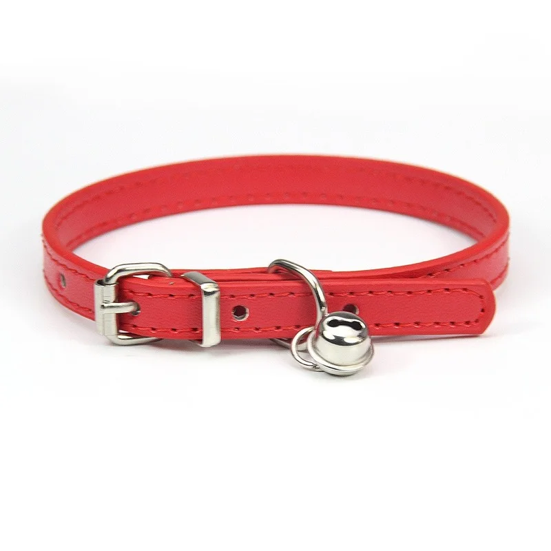 PU Leather Leash Pet Dog Collar Sweet Cats Supplies Pet Collars Pink Dog Collar Collar Perroо шейник для кошек Dog Accessories