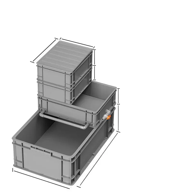 Turtle feeding tank, ecological tank, special for raising turtles, filtration