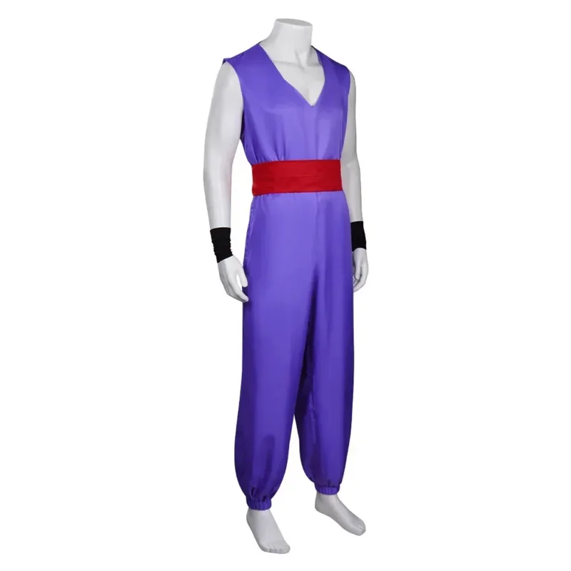 Mono de superhéroe de Son Gohan, disfraz de Cosplay, traje de Carnaval de Halloween, juego de rol para hombre y adulto, novedad de 2025 ★ ☆ ★