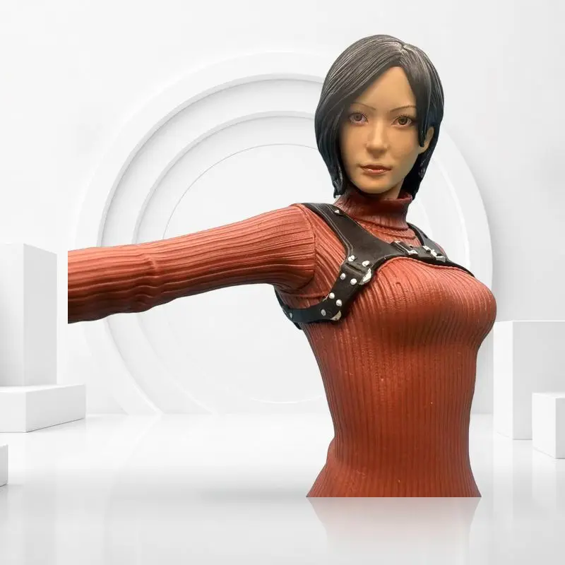 Figura de acción de Resident Evil Leon Jill Ada Wong, estatua coleccionable de videojuegos