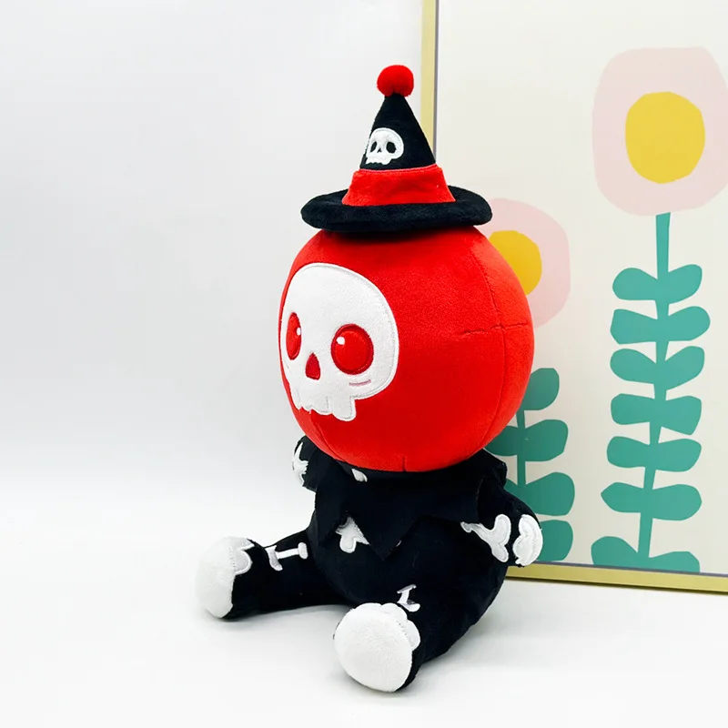Halloween Party Decor Creepy Cute Apple Skeleton Plush Soft Stuffed Doll for Scary Home Decoration Gift The best gift