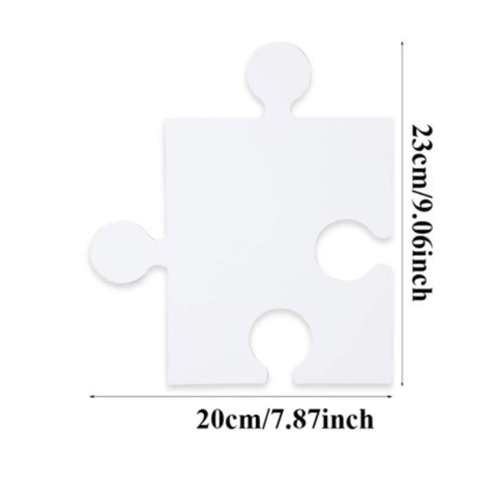 30 Pezzi di Puzzle Bianchi per - Puzzle Blank White recensione e prezzo