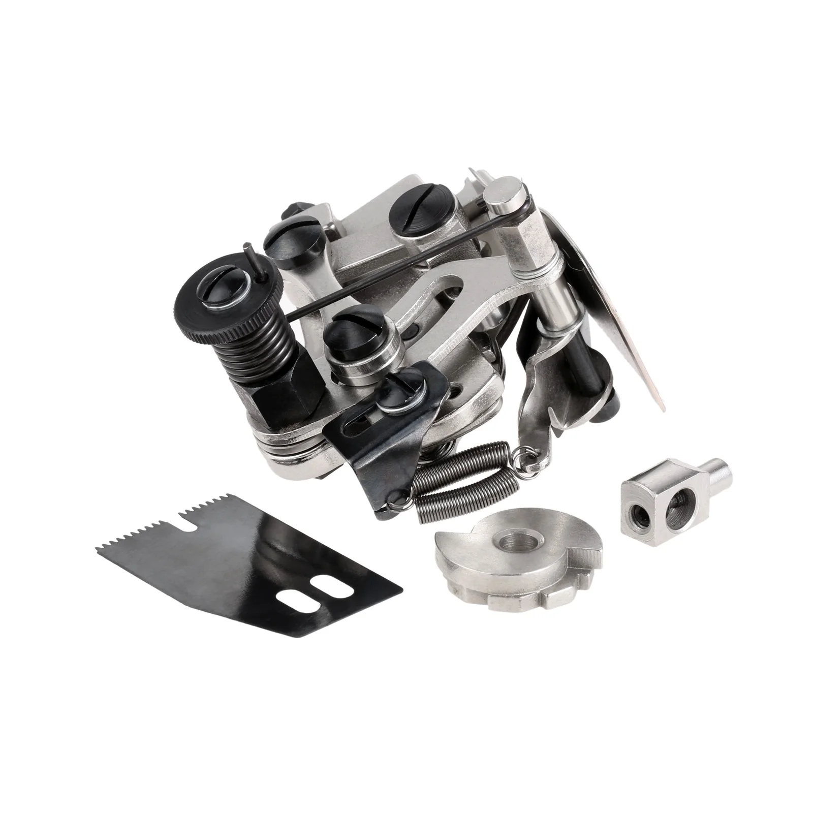 6.5*8.5*6cm Sewing Attachment Foot Set,Metal Craft parts number A900(G900) with 2 Replaceable Blades(0.2/0.5mm)&4/8 Stitch Cams