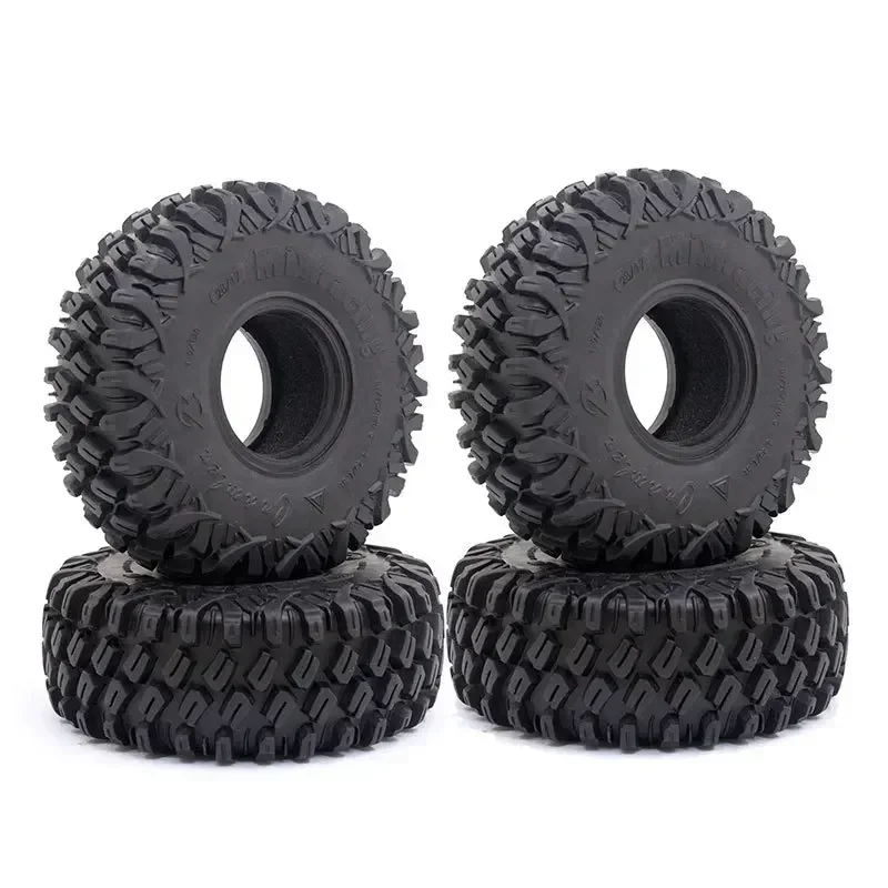 

Резиновые шины для захвата грязи 120 мм, 1,9 дюйма для 1:10 RC Crawler Axial SCX10 90046 90047 TRX-4 Defender G500 TRX6 G63 YIKONG