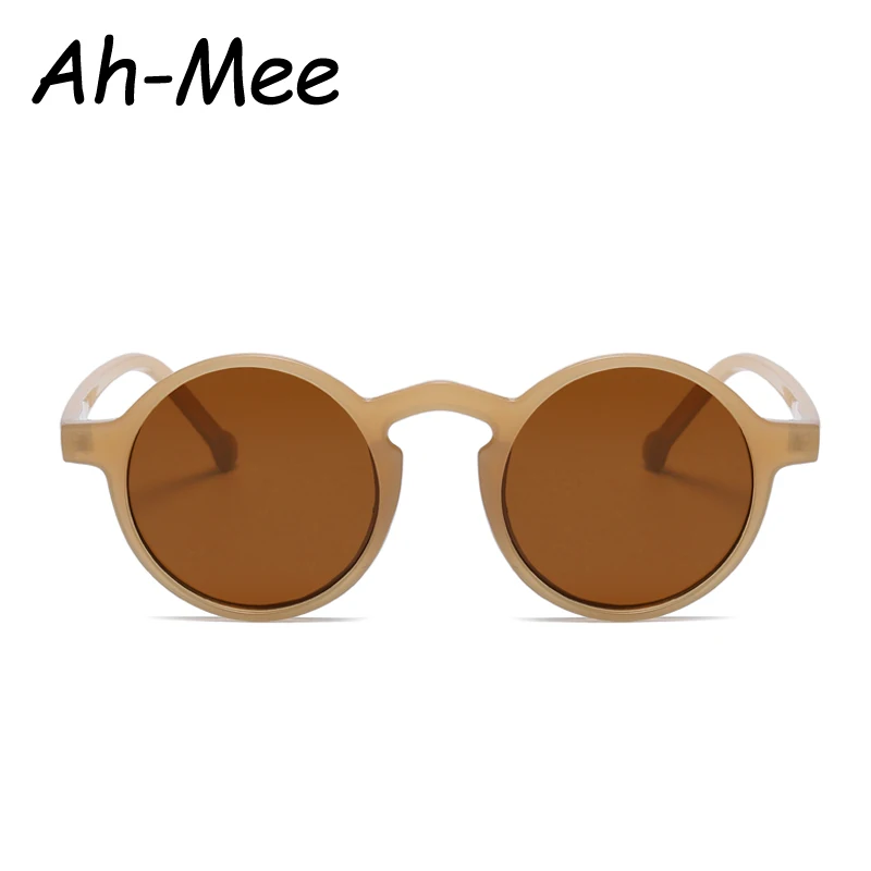 Cycling Small Round Sunglasses Women Vintage Brand Designer Multi Color Sun Glasses Round Frame Rivet Shades Female Ladies UV400