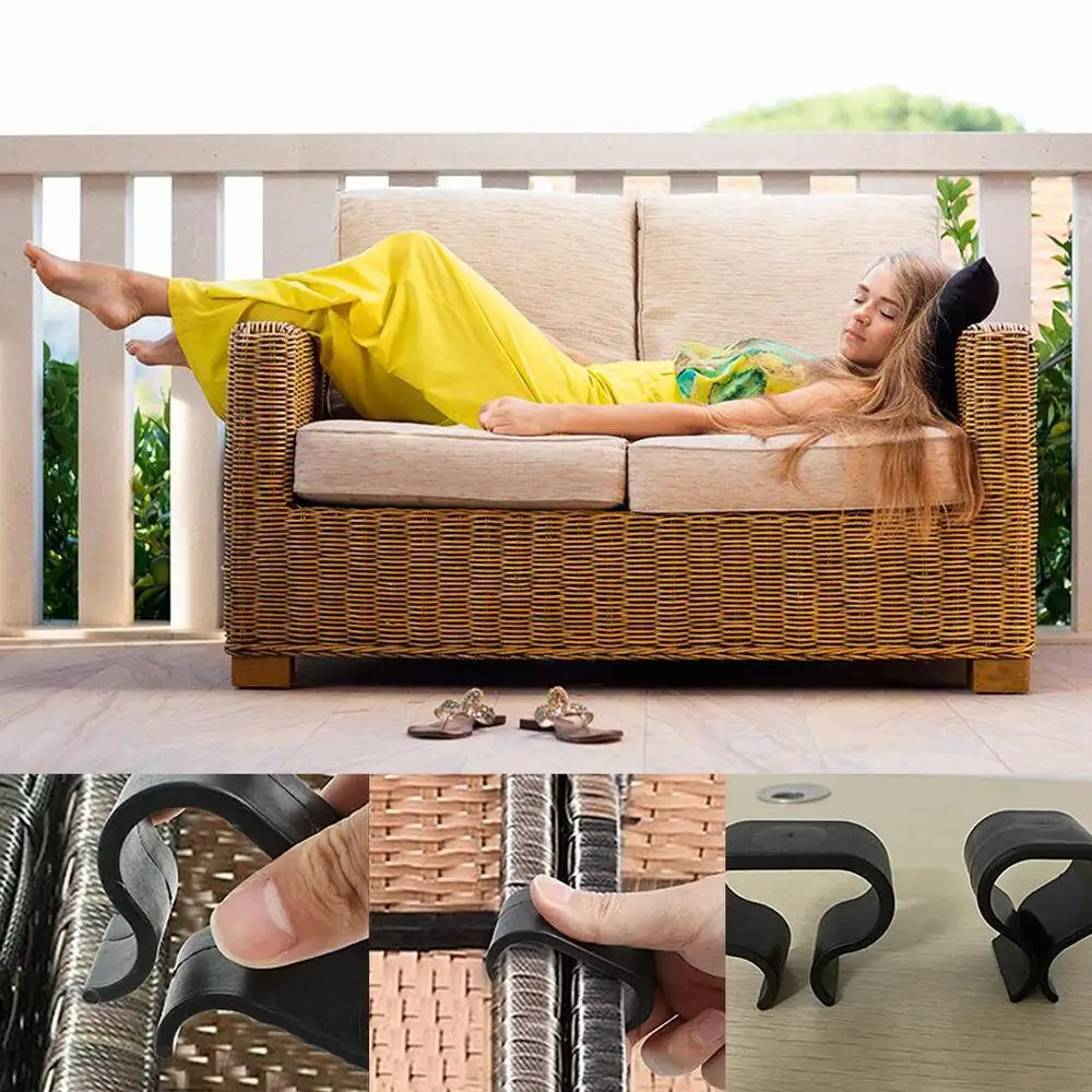 Rattan Furniture Clips Connector Chair Fastners Clip For Home Garden image 2