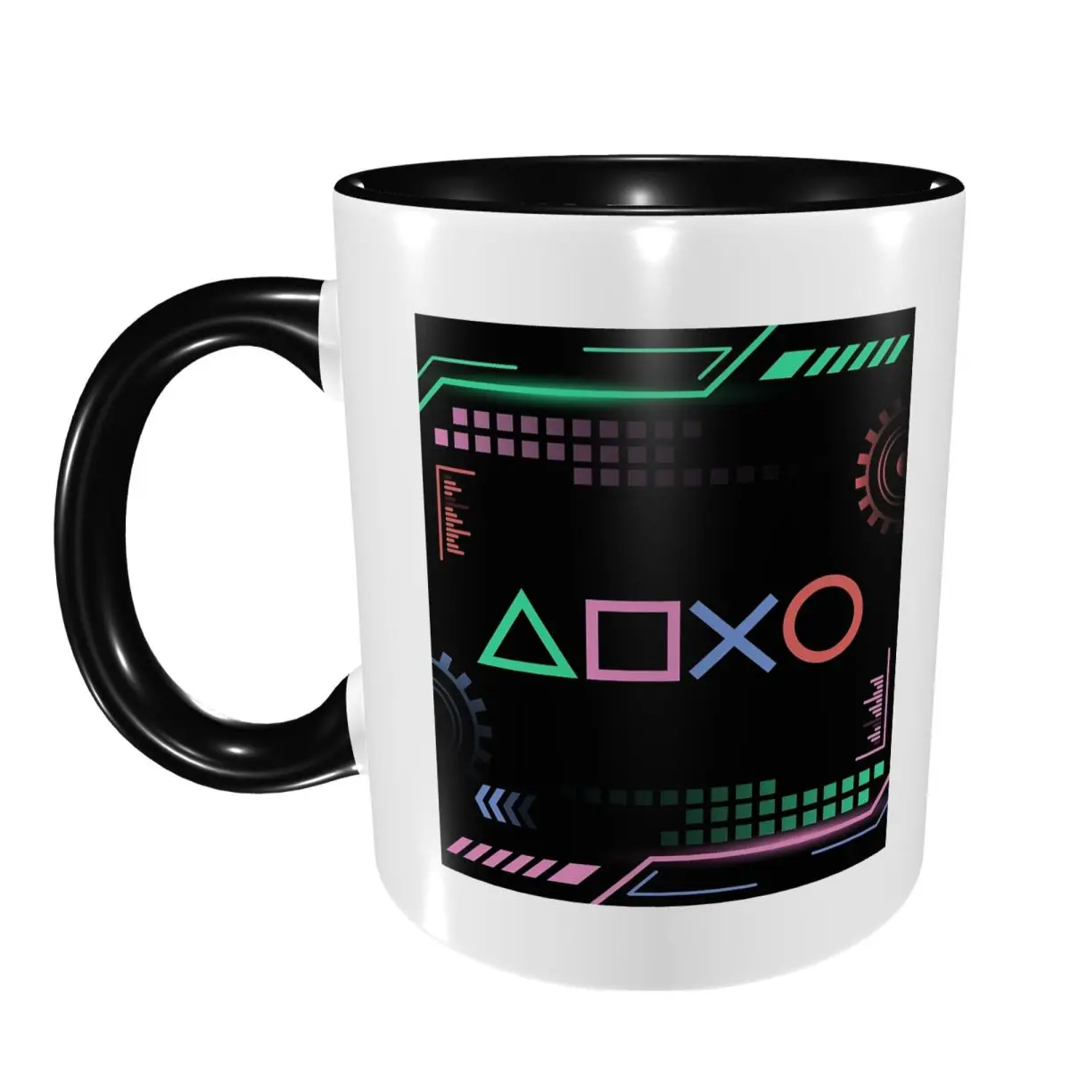 Gamer Li Mug Funny Ceramic Coffee Cups Tea Mugs Milk Cup Drinkware Gift for Woman Man