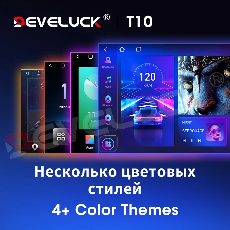 Radio samochodowe Develuck Android dla Chevrolet Spark Beat Matiz Creative 2019-2016 Nawigacja GPS Multimedialny odtwarzacz wideo Stereo DVD — zdjęcie 4