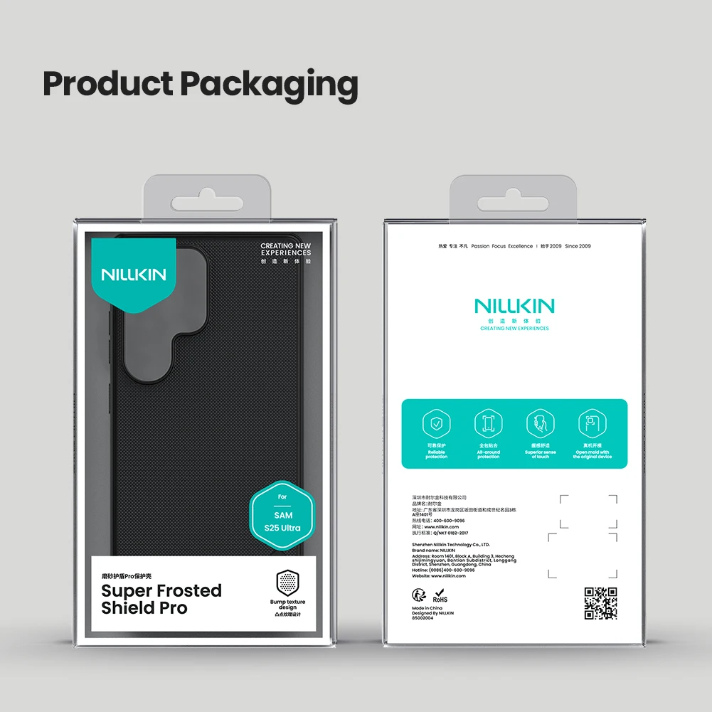 Etui Nillkin do Samsung Galaxy S25 Ultra S25+ S24 S23 Plus, matowe, z TPU, odporne na wstrząsy, anty-odciskowe, CA4001 — zdjęcie produktu 6
