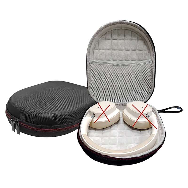 1 pieza para SoundPEATS Space//Edifier/ auriculares inalámbricos con cancelación de ruido Bluetooth, funda de transporte y almacenamiento EVA