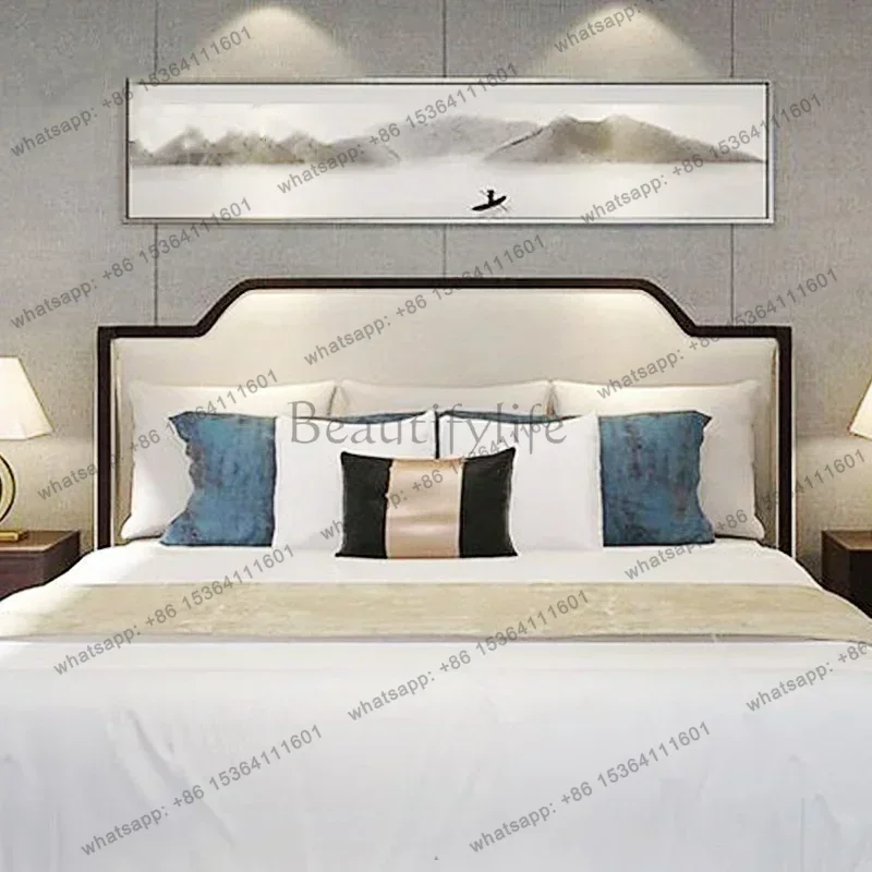 LJY Trendy Princess Double Bed Designer Modern Large Europen Luxury Platform Double Bed Full Size Beauty Muebles Trendy Furnitur view 3