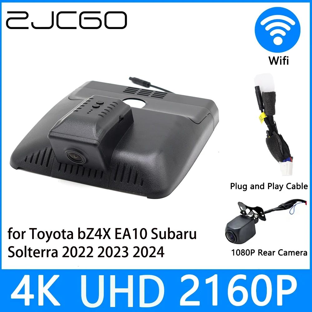 

ZJCGO Dash Cam 4K UHD 2160P Car Video Recorder DVR Night Vision for Toyota bZ4X EA10 Subaru Solterra 2022 2023 2024