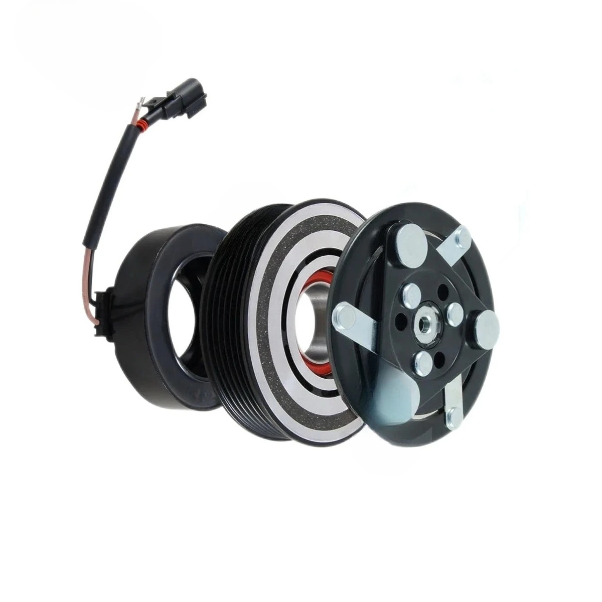 AC A/C Air Conditioning Compressor Clutch Pulley PXV16 FOR  FOCUS MK3 MONDEO MK4 GALAXY MK2 MAZDA 3 1.6 1684907 1747950
