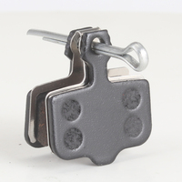 2 Pairs Bicycle Brake Pads Semi-Metallic Bicycle Hydraulic Disc Accessories Bicycle Disc Brake Pad for E1/3/5/7 ER/CR SRAM
