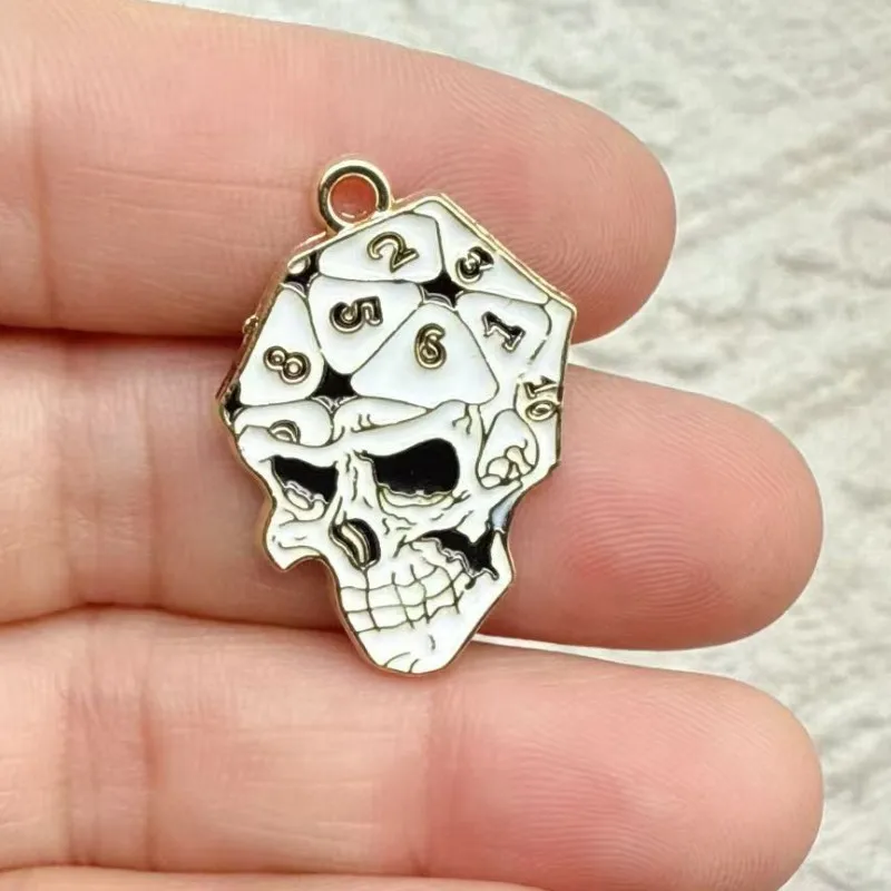 10pcs Cartoon Charm for Jewelry Making Necklace Bracelet Keychain Pendant Diy Craft Accessories Alloy Metal Gold Plated