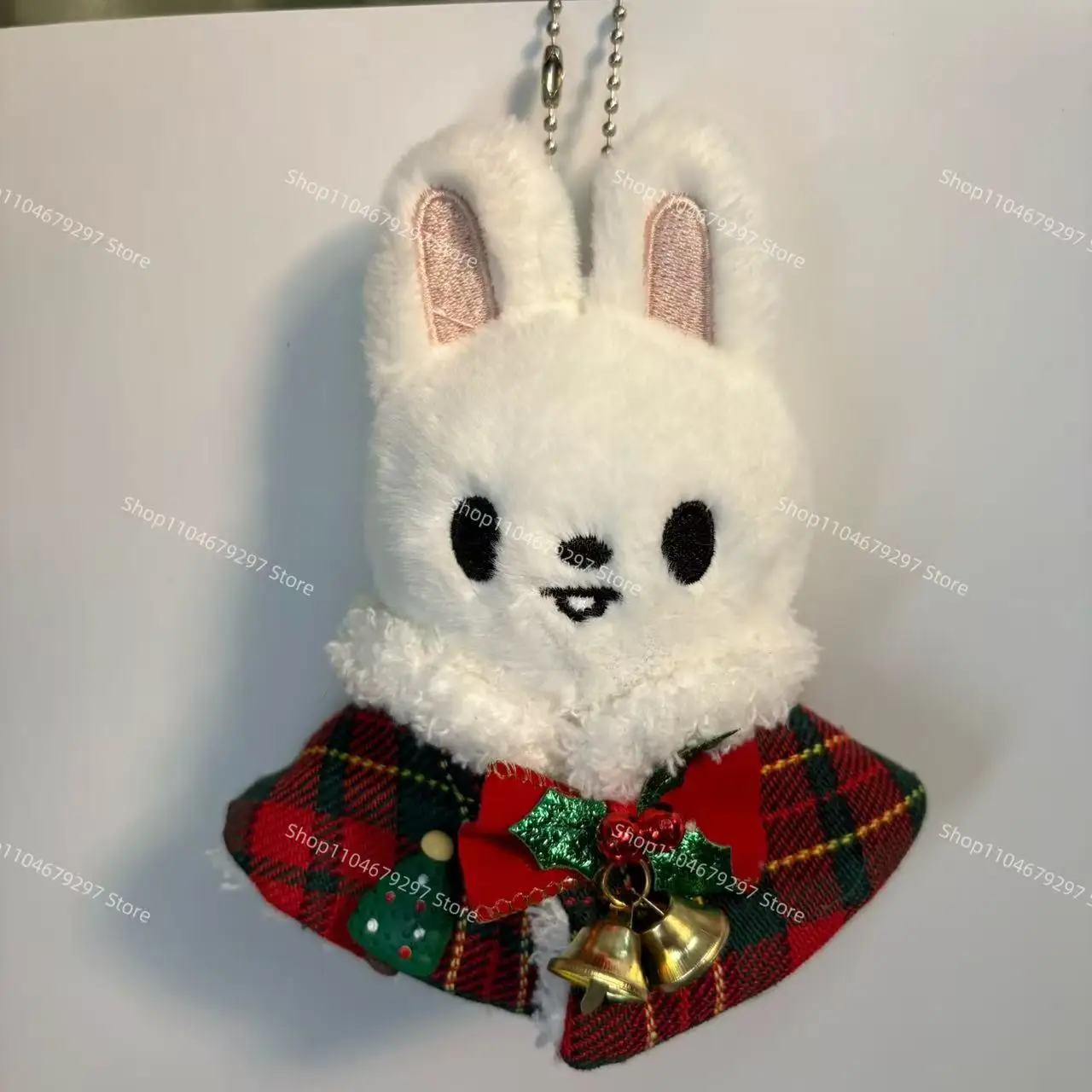 New SKZOO Stray Kids Keychain Christmas English Cloak Plush Animal Doll Cute Santa Claus Cloak Children's Birthday Gift