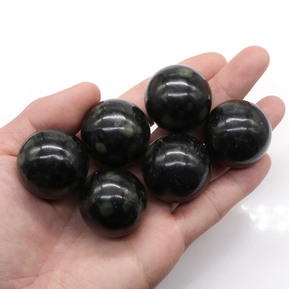 5PC 30MM Ball Shaped Natural Kambaba Jasper Crystals Gemstone Home Decor Healing Magic Craft Globe Stone Massaging Gift