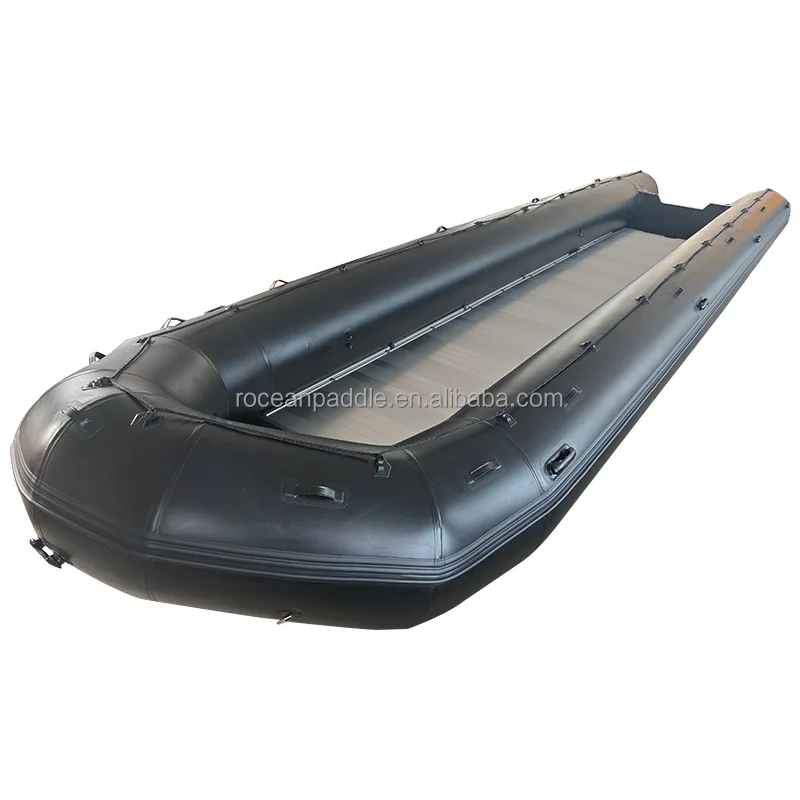 

CE Certificate 5.5m 6m 6.5m 7m 8m Large Long Heavy Duty Inflatable Rescue Boat 30 Passenger With Outboard Engine