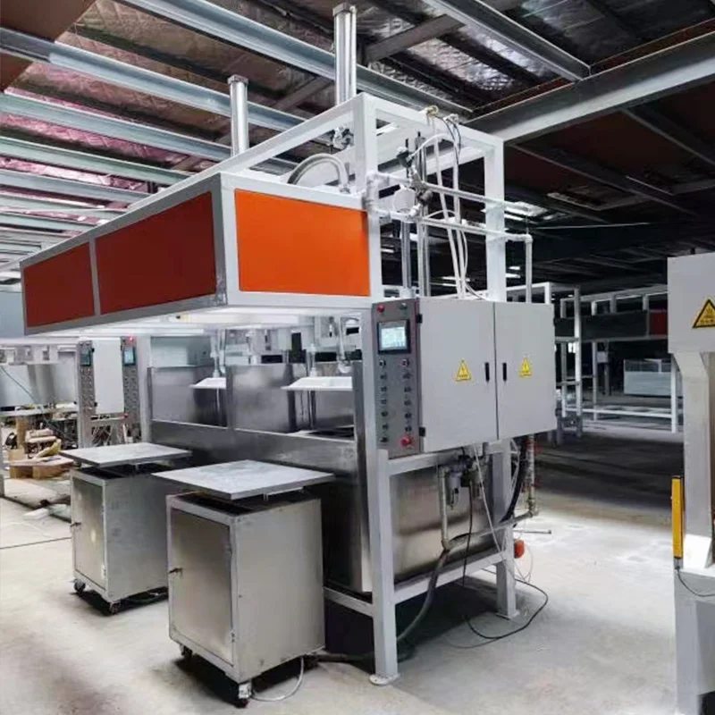 Egg Tray Machine with Metal Dryer Single Layer or Multi Layer Option Pulp Molding Equipment According Workshop Size Customized