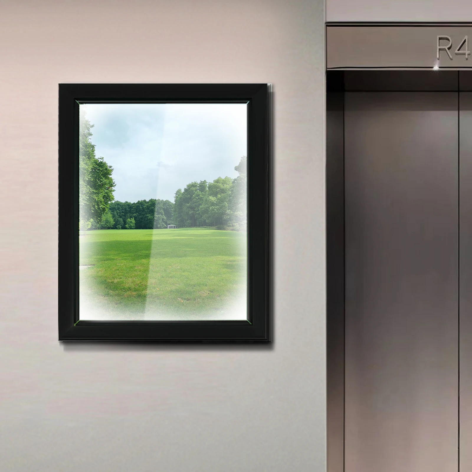 40 × 50 سم صندوق إضاءة LED موفر للطاقة، إطار من الألومنيوم مثبت على الحائط لعرض الإعلان لقائمة المطاعم (34 × 44 سم) #4